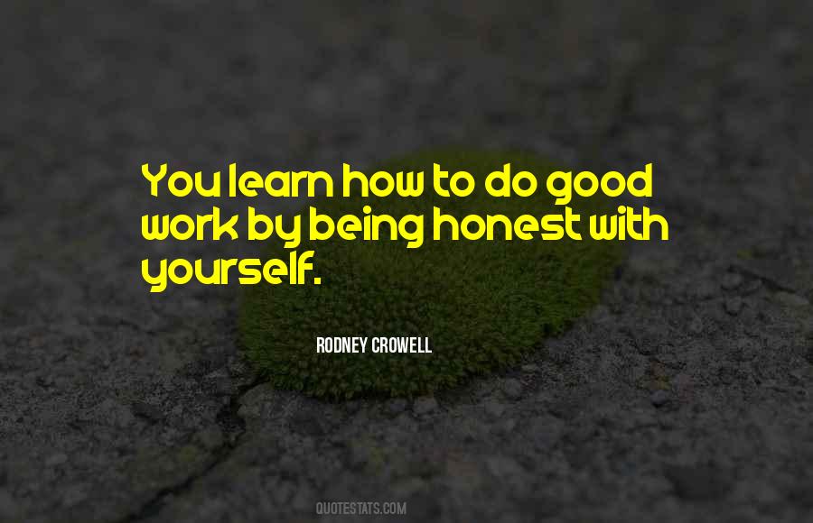 Work Honesty Quotes #227827