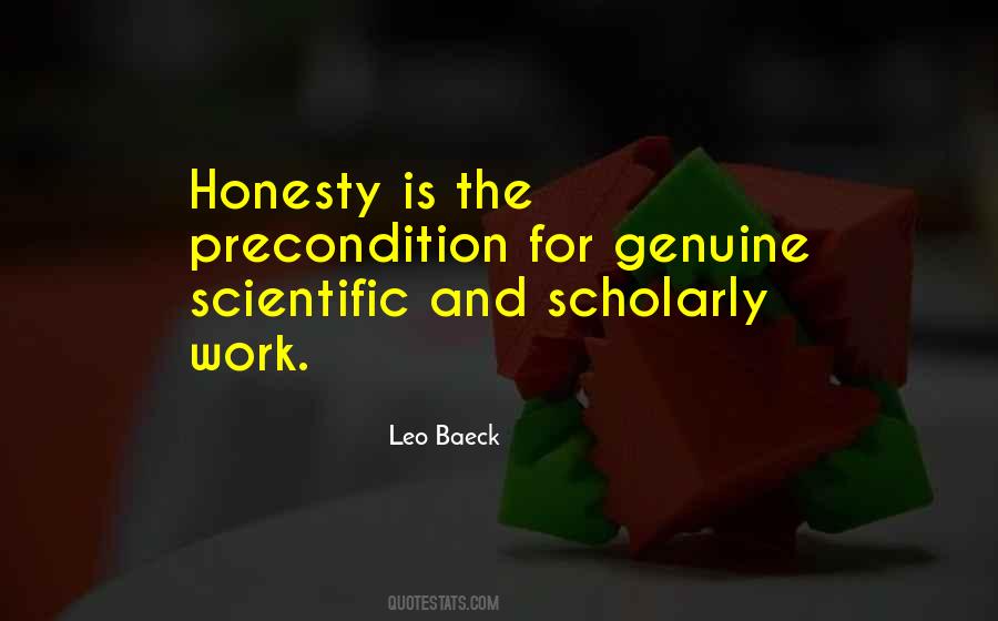 Work Honesty Quotes #550915