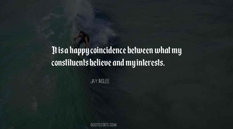 Quotes About Happy Coincidence #726267