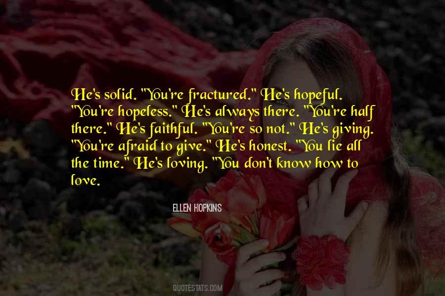 Fractured Love Quotes #158545