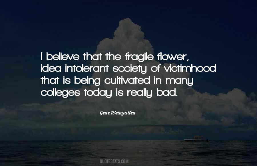 Fragile Flower Quotes #1059326