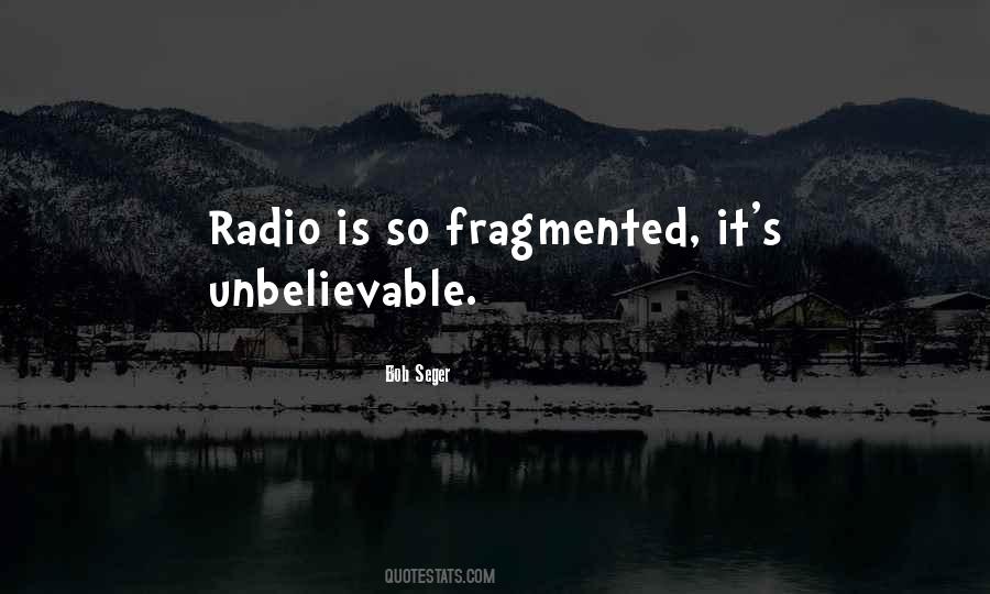 Fragmented Quotes #1229962