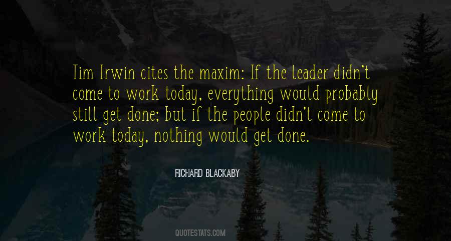 Get Work Done Quotes #454644