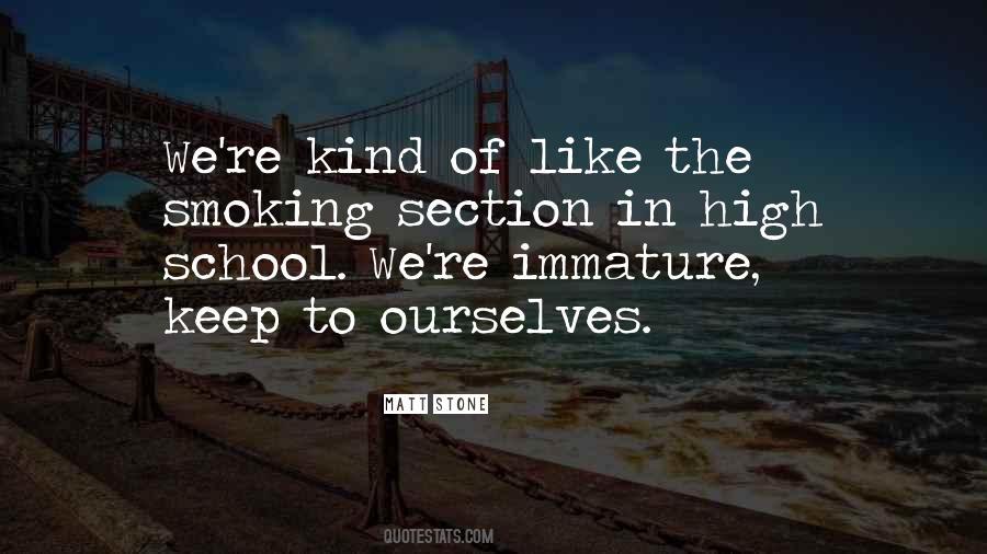 Keep To Ourselves Quotes #1471320