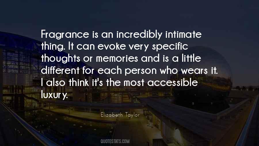 Fragrance Memories Quotes #1105317