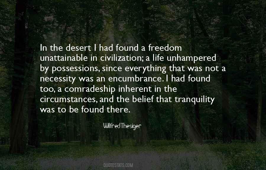 Desert Peace Quotes #499486