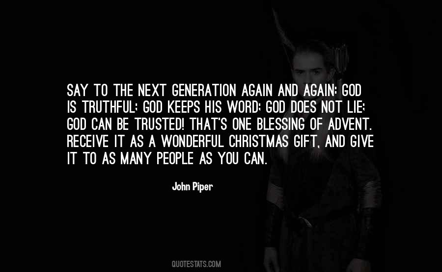 Gift Blessing Quotes #1590924