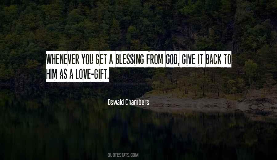 Gift Blessing Quotes #778132