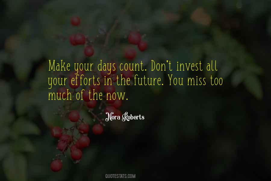 Days Count Quotes #1596546
