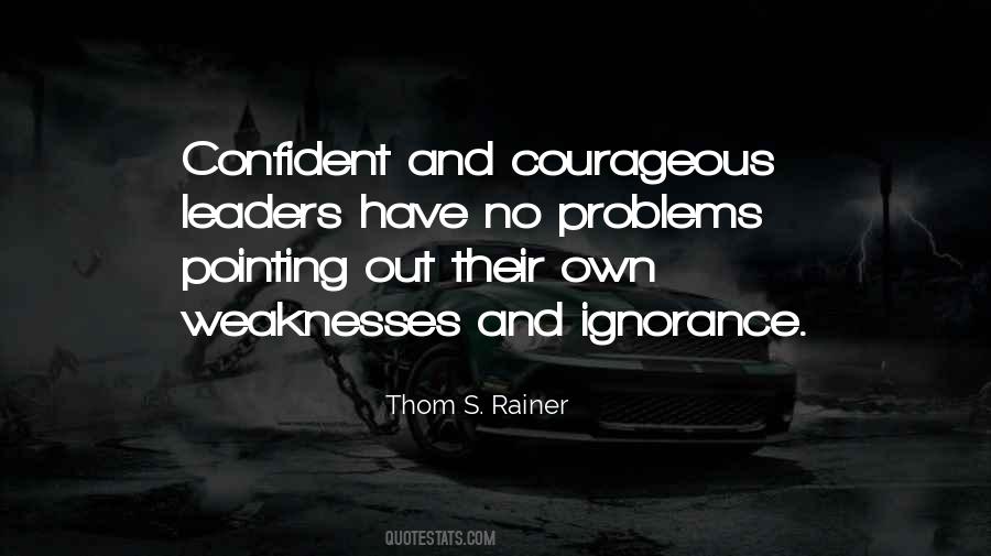 Confident Leadership Quotes #1428243