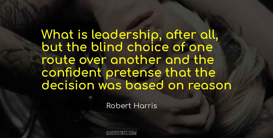 Confident Leadership Quotes #251938