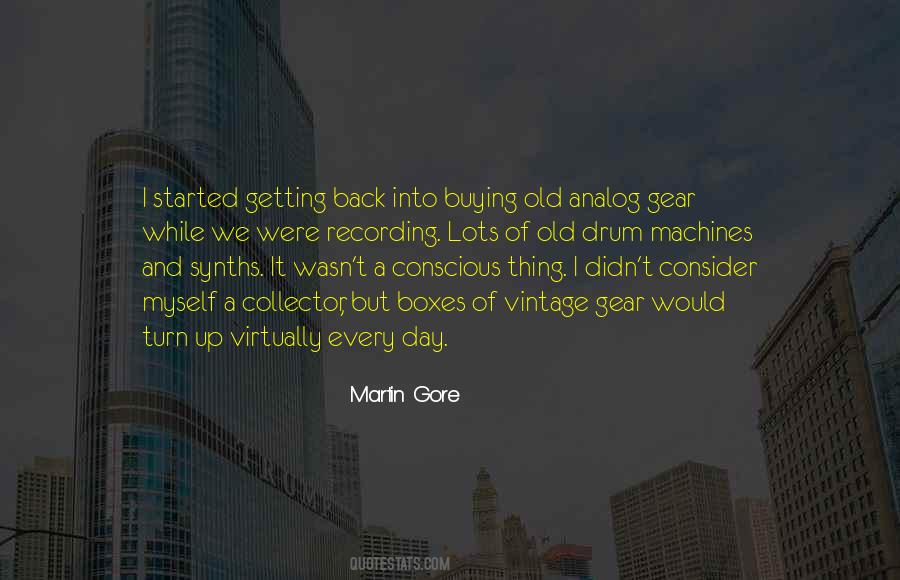 I Turn Back Quotes #1070630