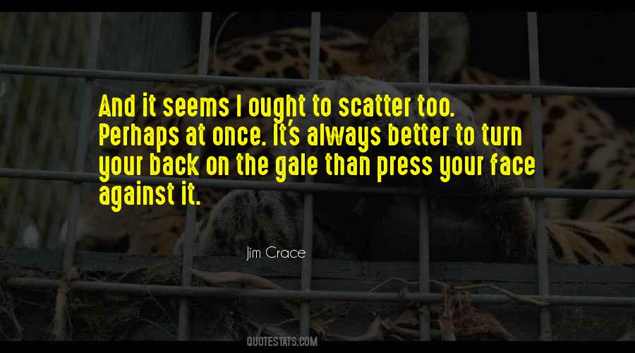 I Turn Back Quotes #1177946