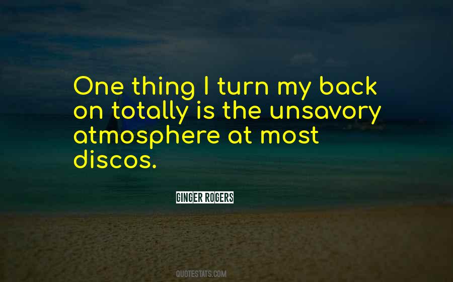 I Turn Back Quotes #1182182