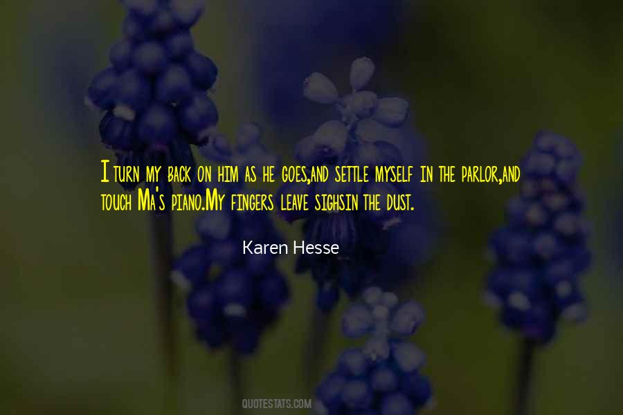 I Turn Back Quotes #353432