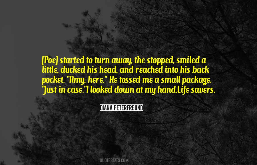 I Turn Back Quotes #374522