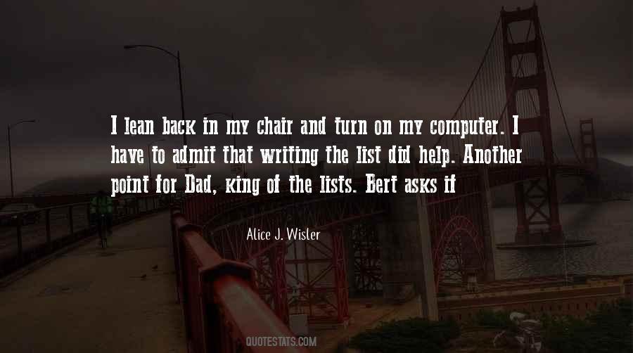 I Turn Back Quotes #486985