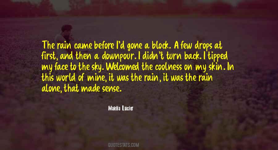 I Turn Back Quotes #533398