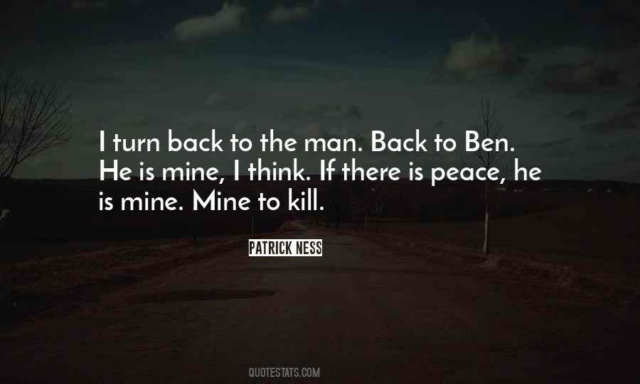 I Turn Back Quotes #565725