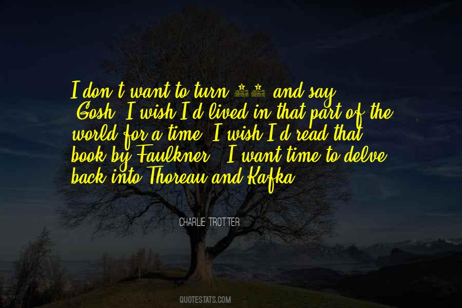 I Turn Back Quotes #763174