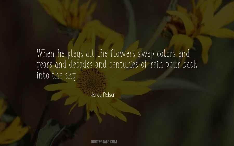 Colors And Flowers Quotes #1773390