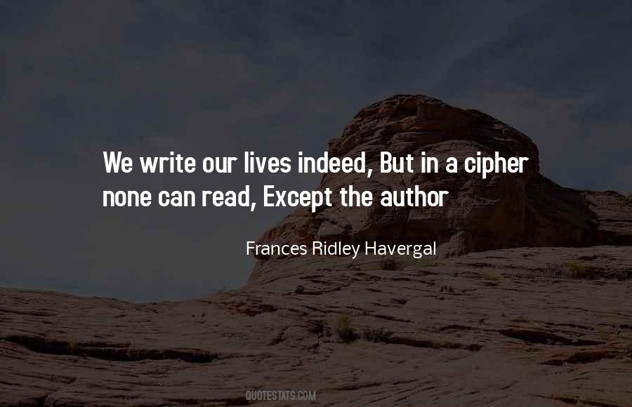 Frances Havergal Quotes #1243327