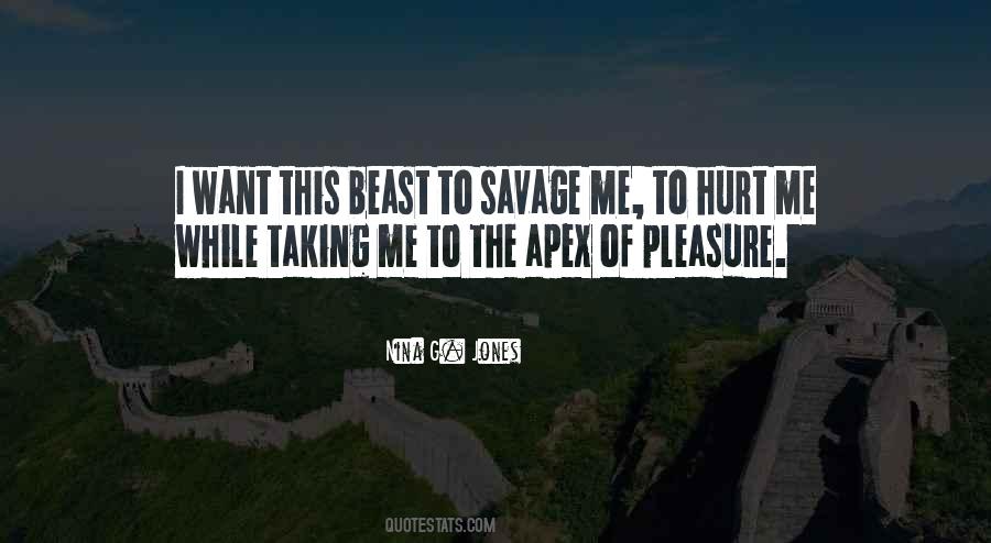 Savage Beast Quotes #354971