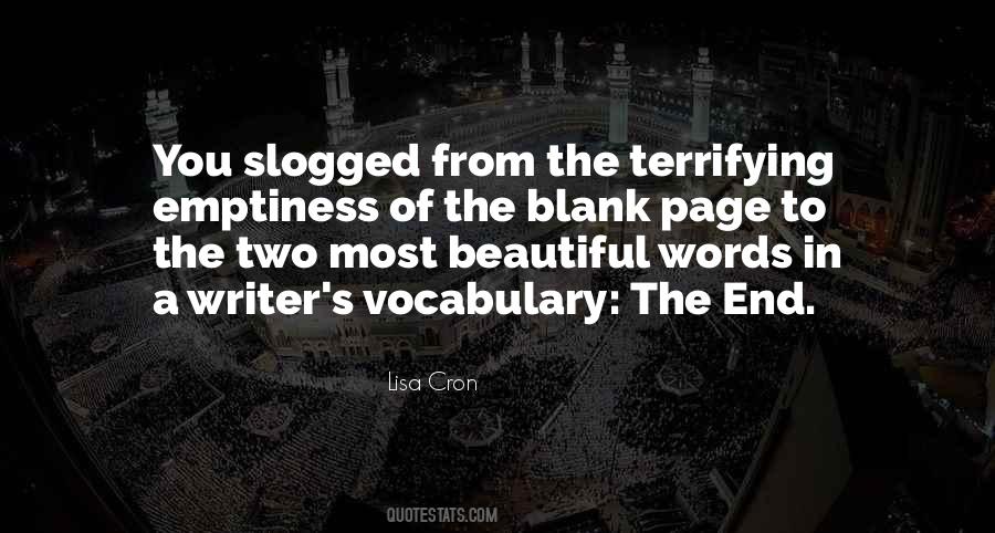 Beautiful End Quotes #1347793