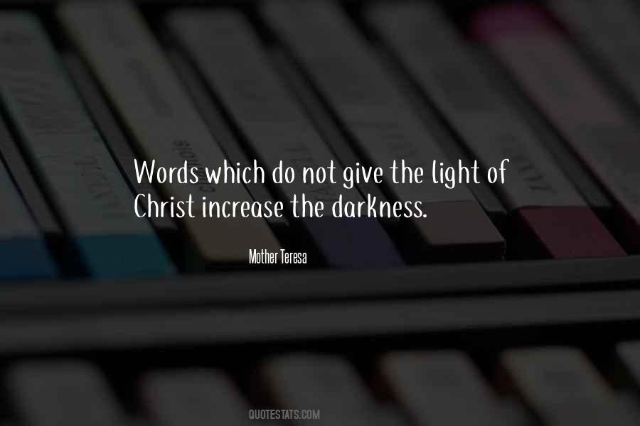 Christ Light Quotes #227994