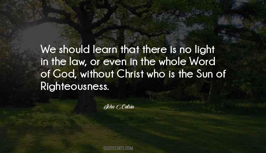 Christ Light Quotes #279702