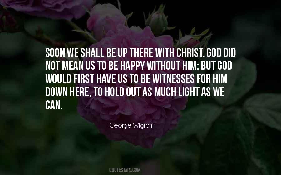 Christ Light Quotes #480694