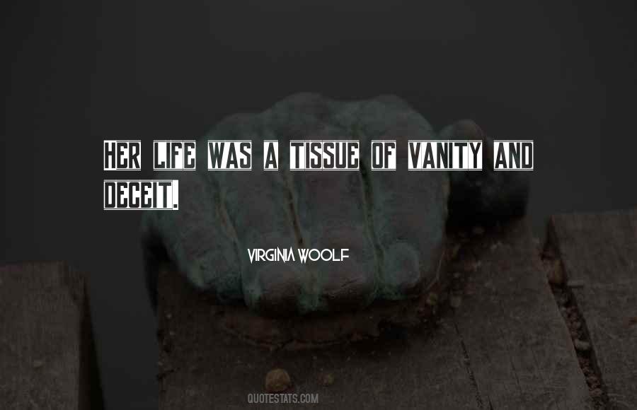 Vanity Life Quotes #96490