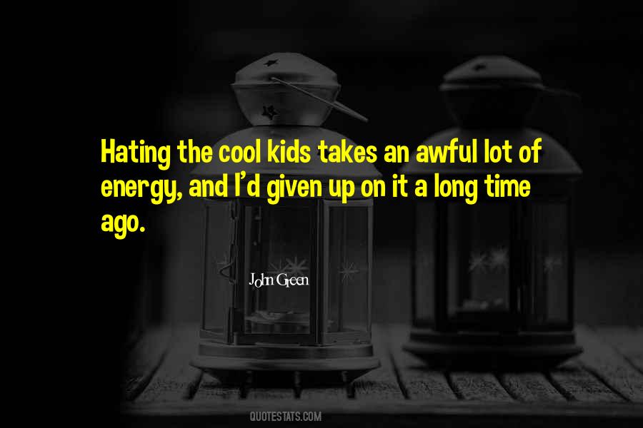 Cool Time Quotes #1141603