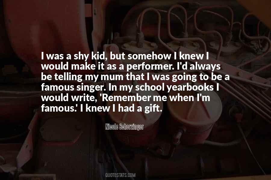You Make Me Shy Quotes #1737458