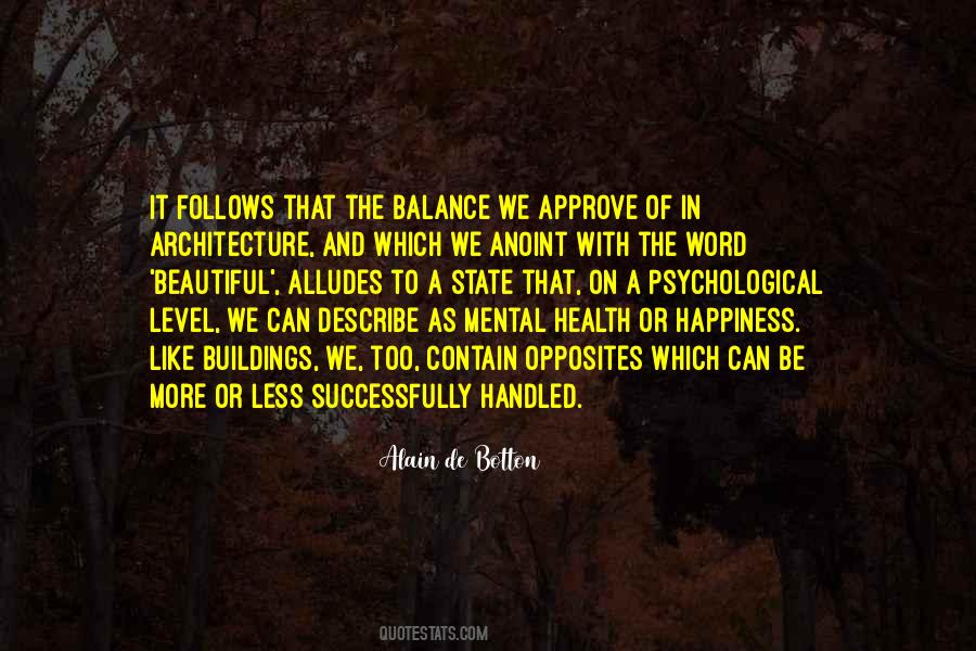 Balance Health Quotes #1199535
