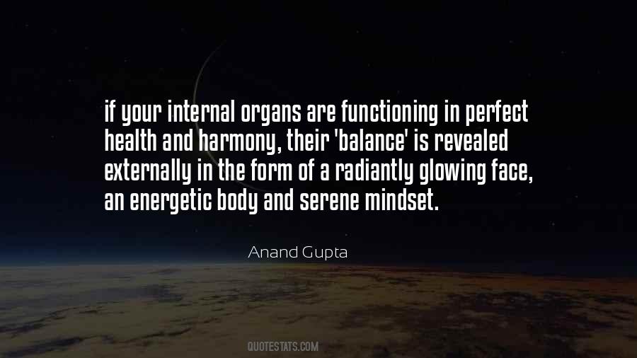 Balance Health Quotes #1411550