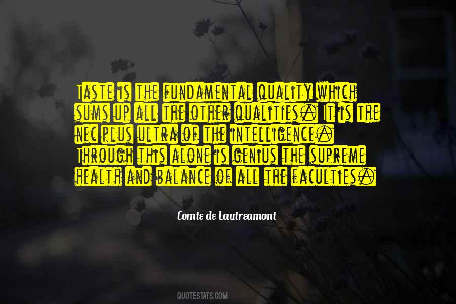 Balance Health Quotes #1867425
