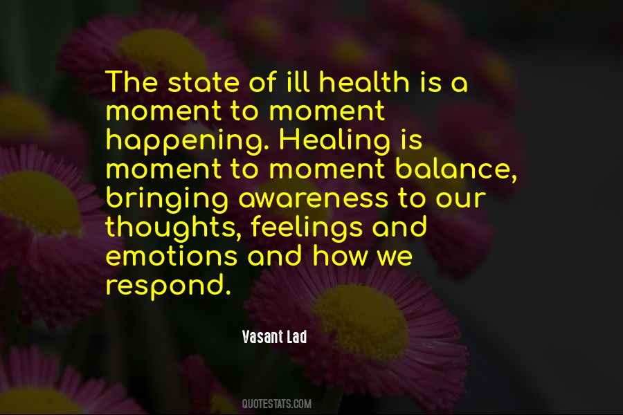 Balance Health Quotes #290705
