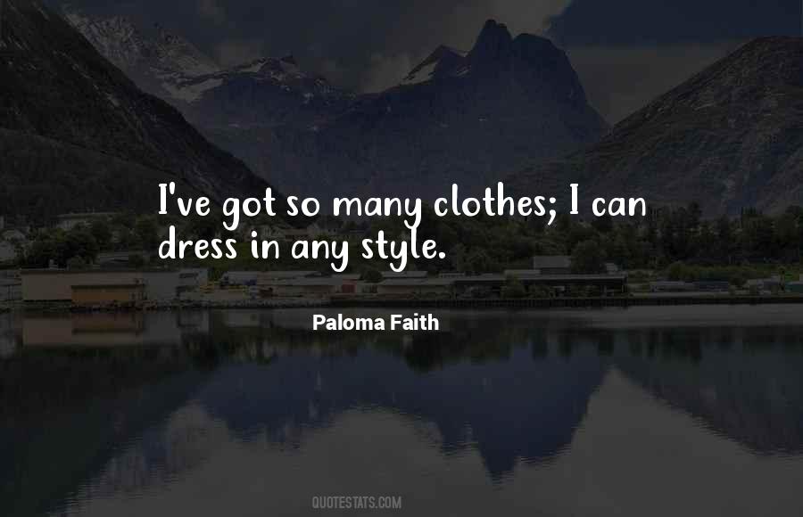 Style Clothes Quotes #505491