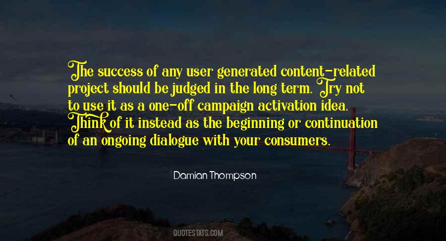 Project Ideas Quotes #1549783