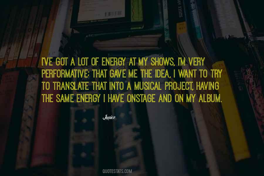 Project Ideas Quotes #1597223