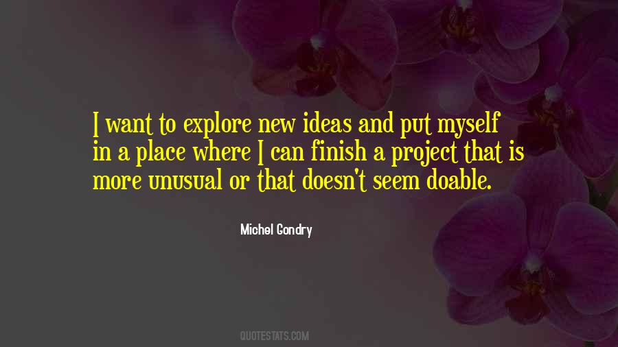 Project Ideas Quotes #1615143