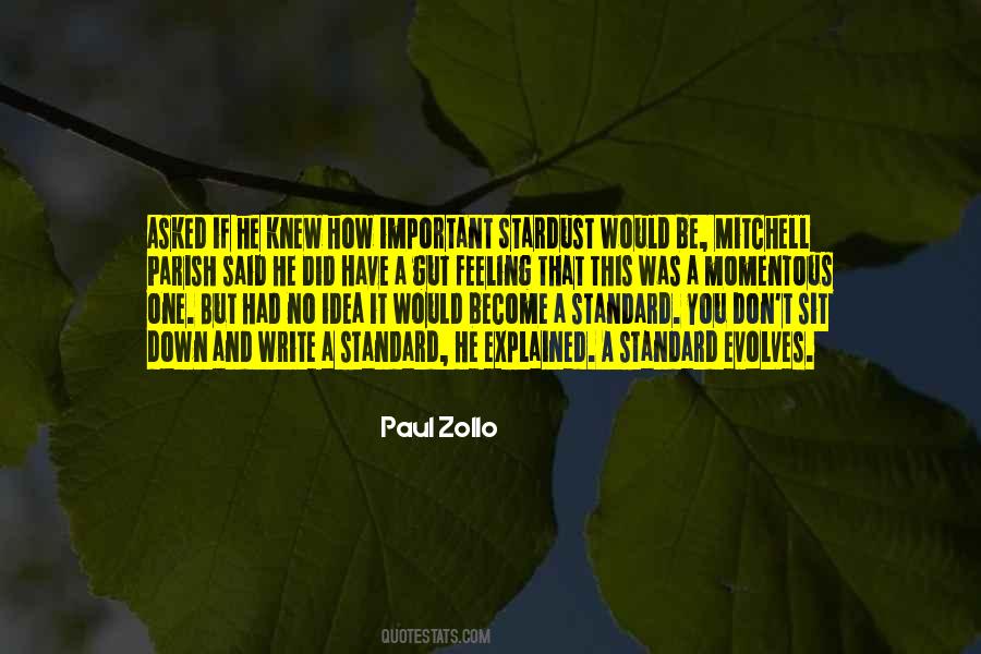 Quotes About A Gut Feeling #1284634