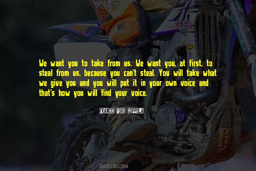 Francis Ford Quotes #873887