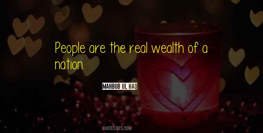 Wealth Of Nation Quotes #1611530