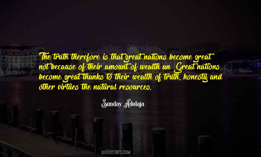 Wealth Of Nation Quotes #439386
