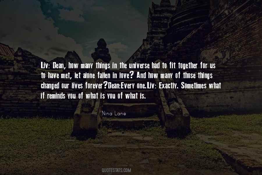 Love And The Universe Quotes #212616
