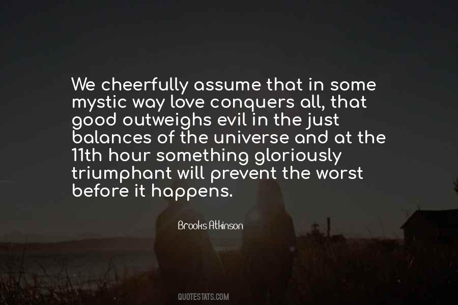 Love And The Universe Quotes #281822