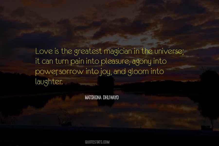 Love And The Universe Quotes #311847