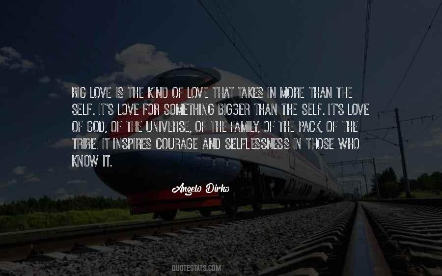 Love And The Universe Quotes #418862